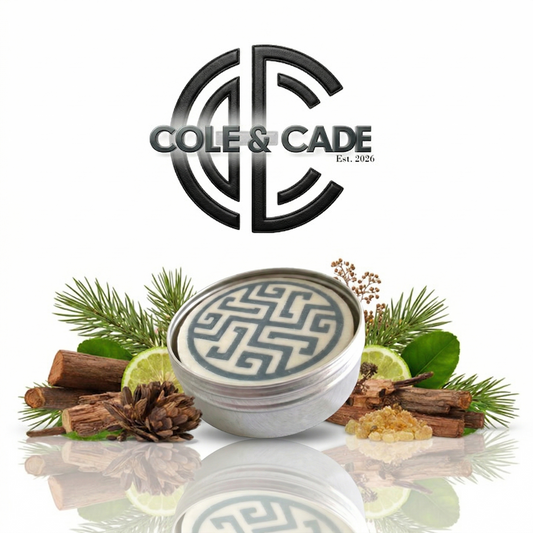 The Gentleman - Maze Patterned  Shaving Soap - COMING SOON