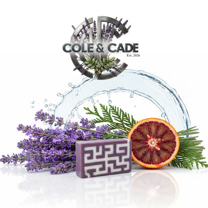 Lamontaine (Lavendar) - Maze Pattern Soap (Pastel)