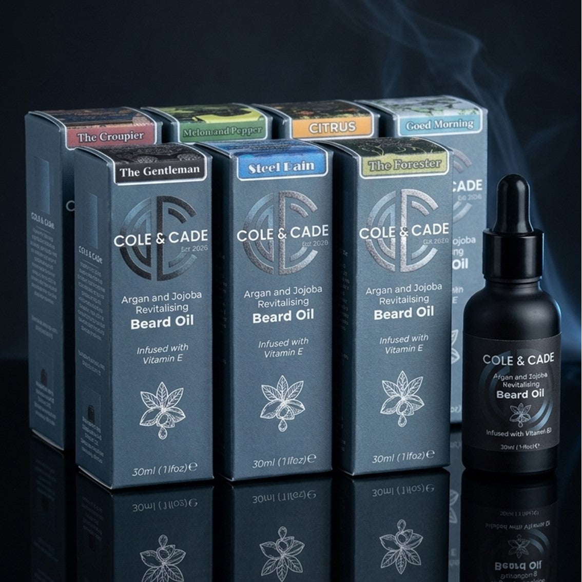 Melon and Warm Pepper Beard Oil - Argan and Jojoba - COMING SOON!