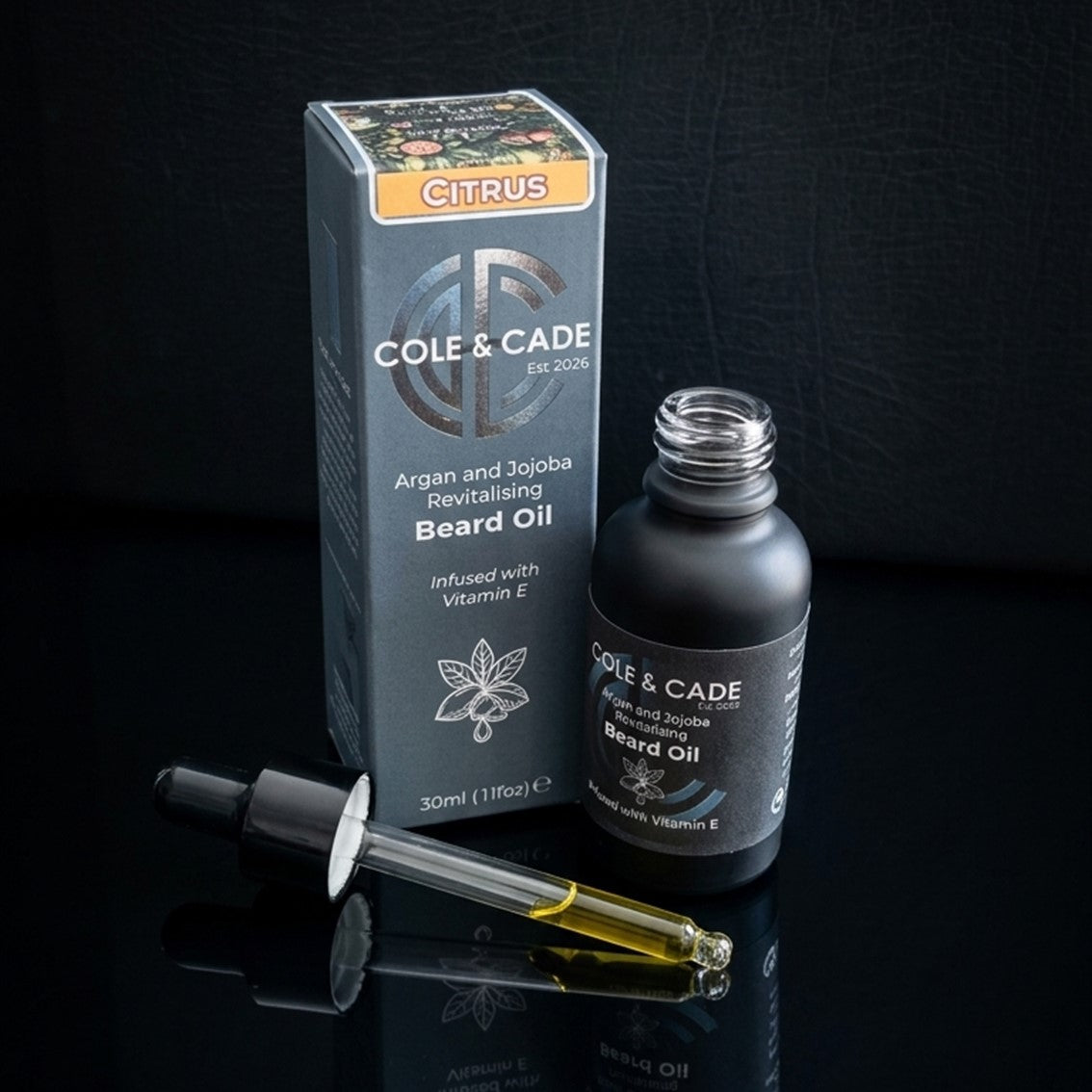 Citrus Beard Oil - Argan and Jojoba - COMING SOON!
