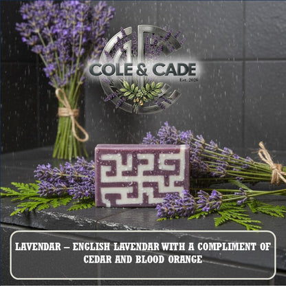 Lamontaine (Lavendar) - Maze Pattern Soap (Pastel)